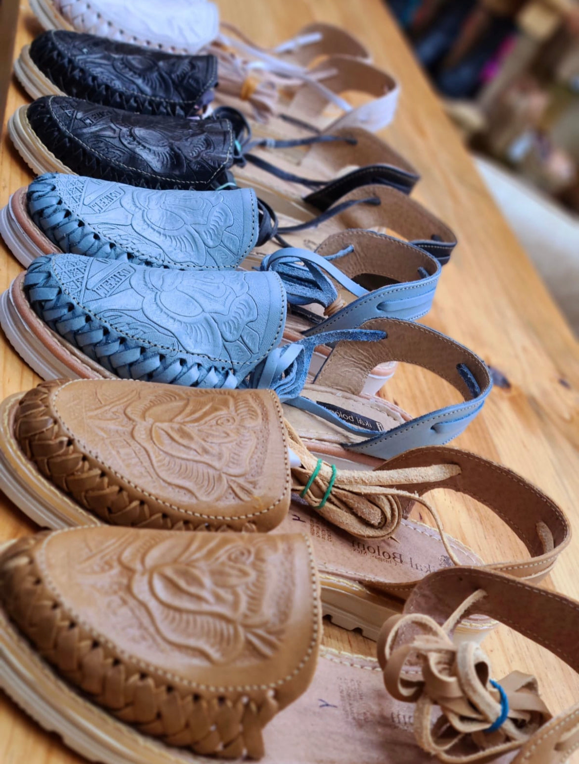 Huaraches México Tan2