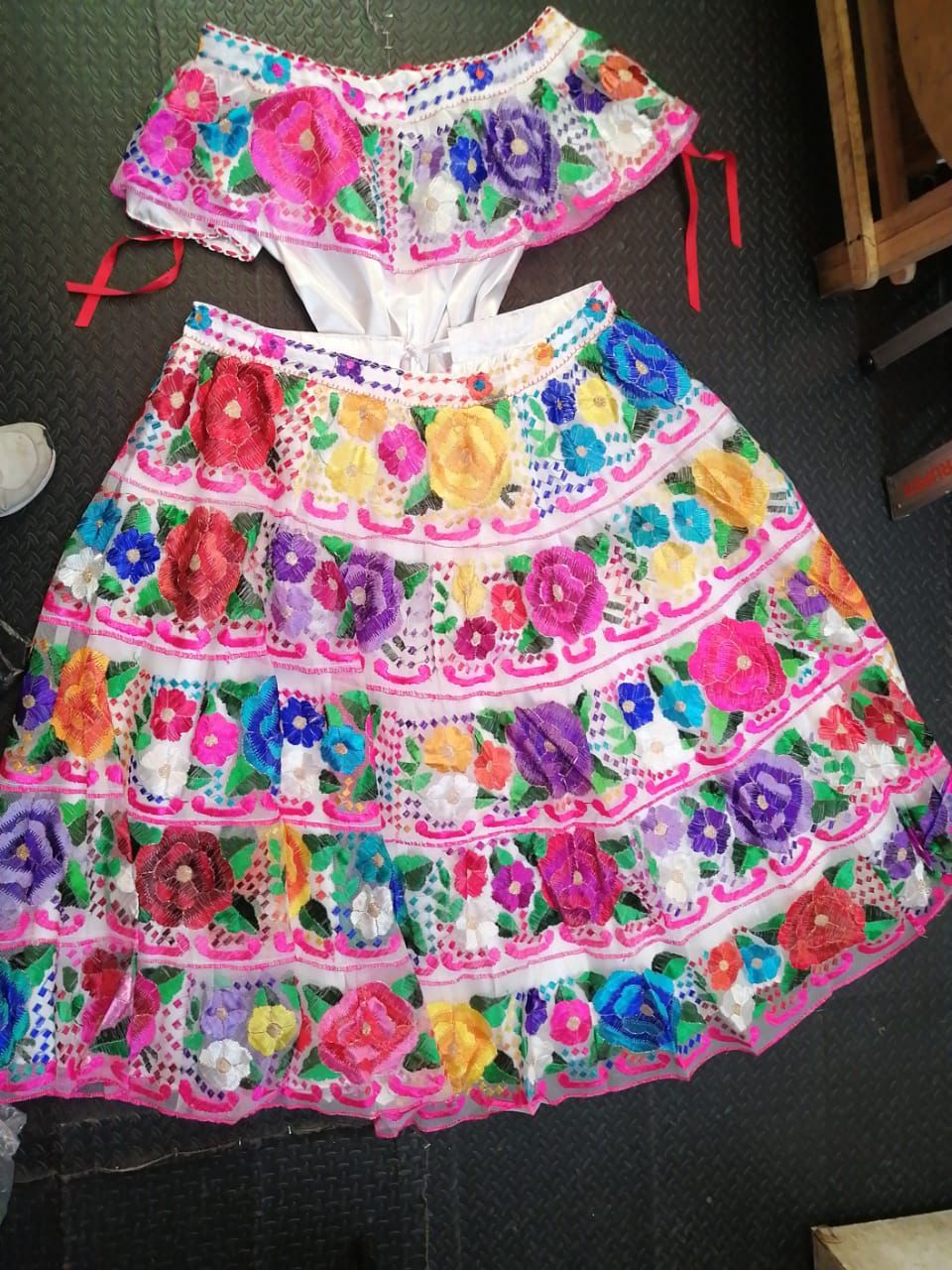 Vestido Chiapaneca Blanco