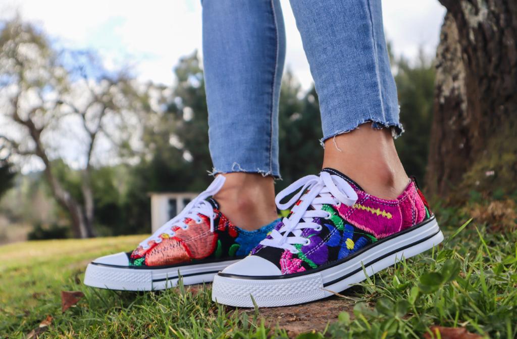 Tenis tipo converse Choclo