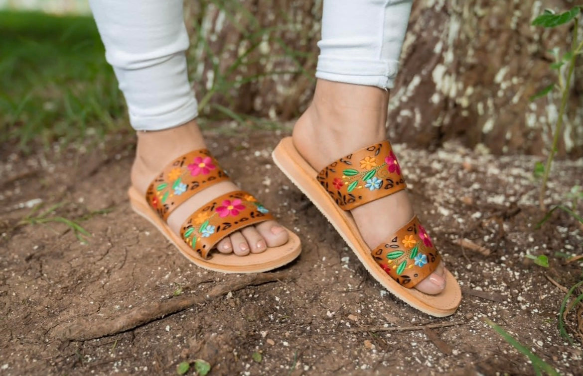Sandalias Zara Tan2