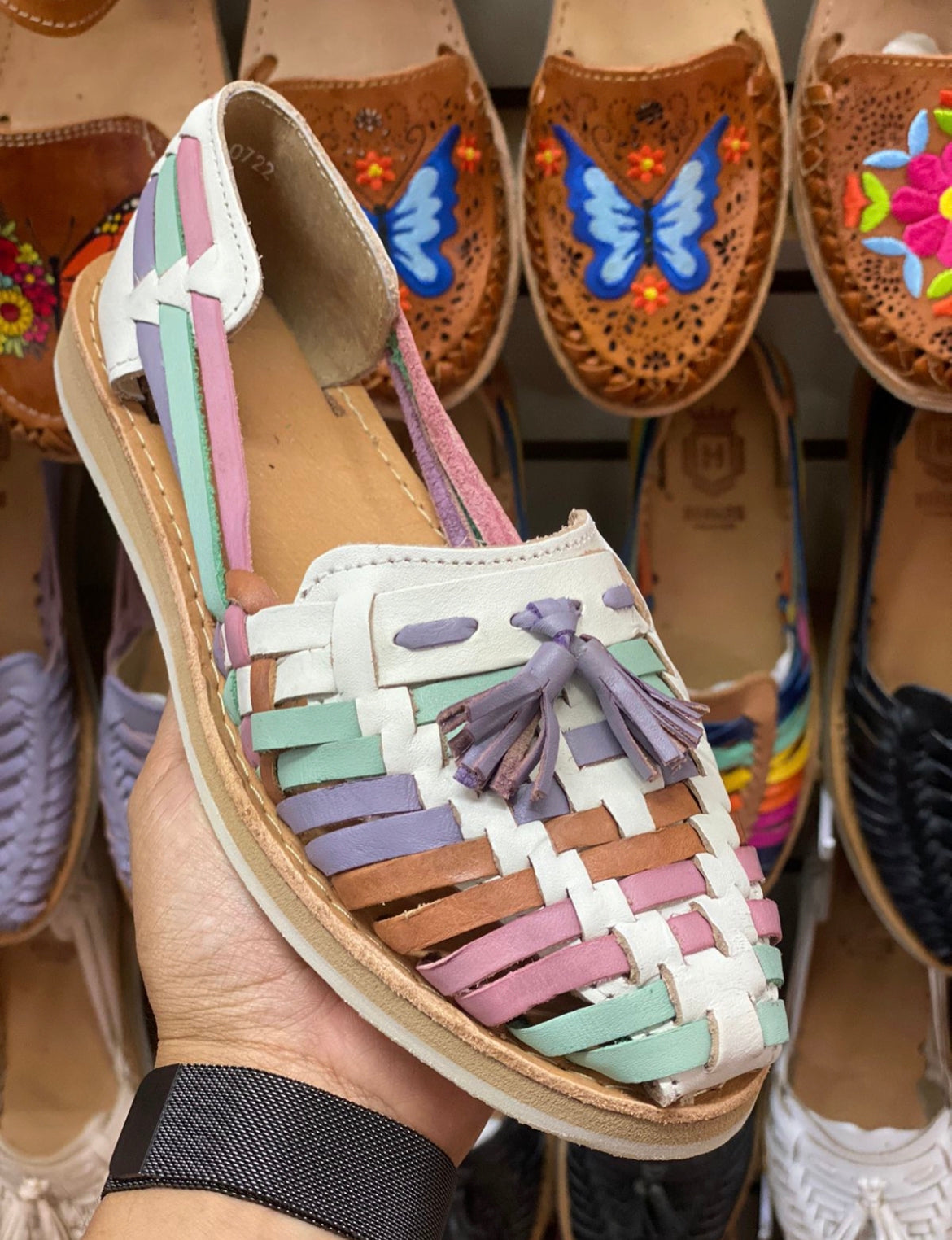 Motas Blanco/multicolor
