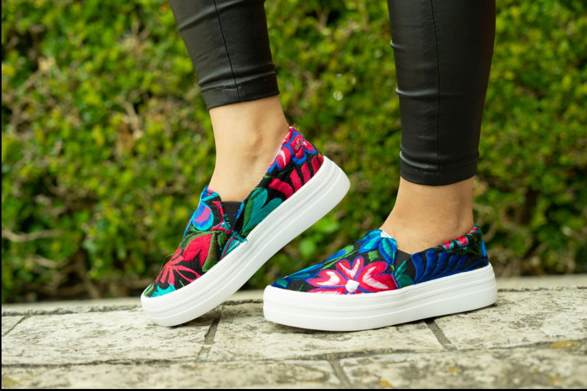 Tenis Relleno telar 2
