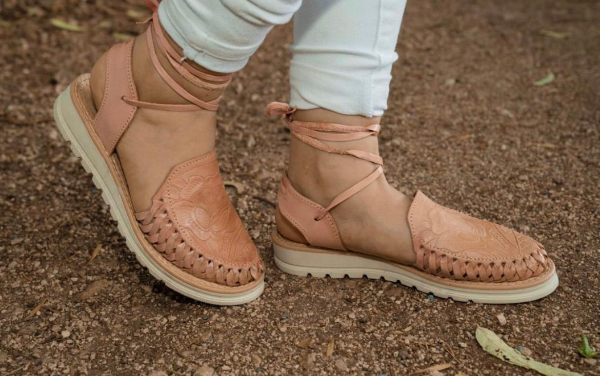 Huaraches México Tan2