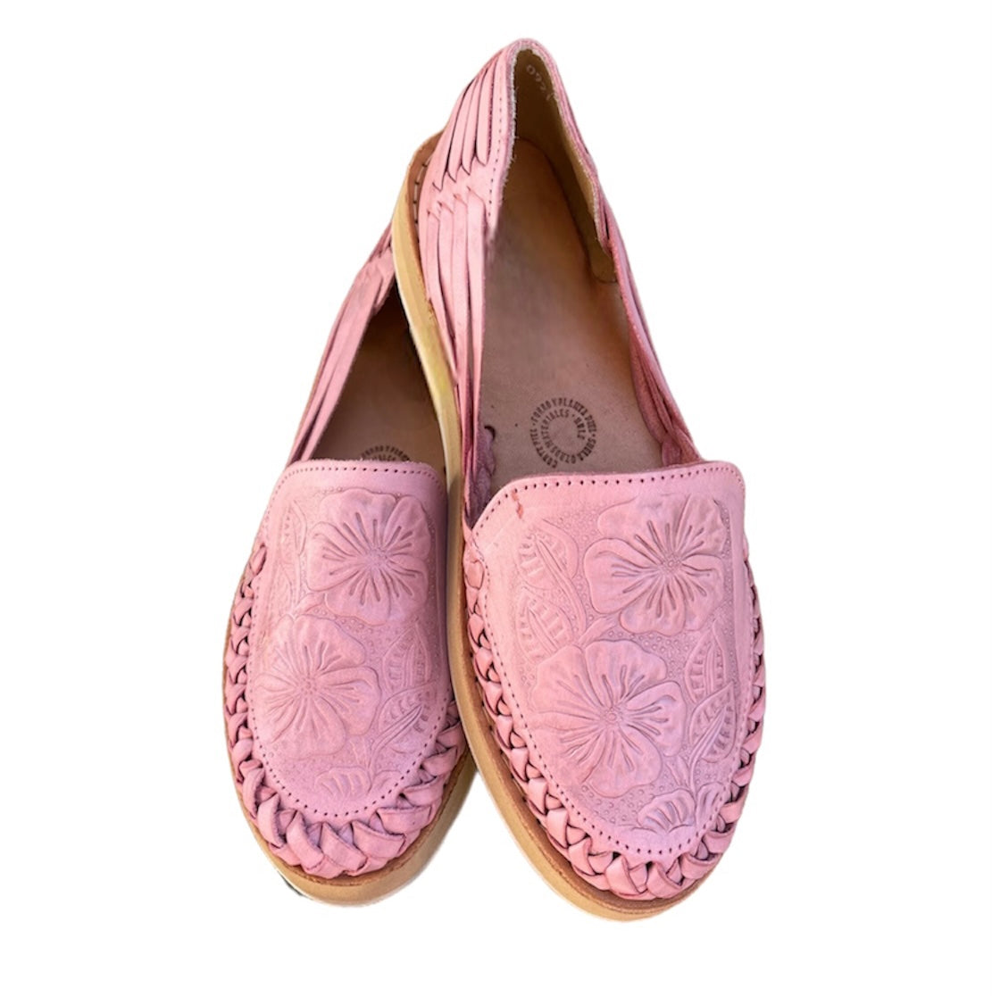 Huaraches Clavel Rosa