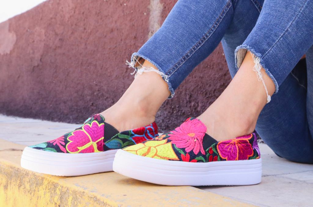 Tenis Relleno telar 2
