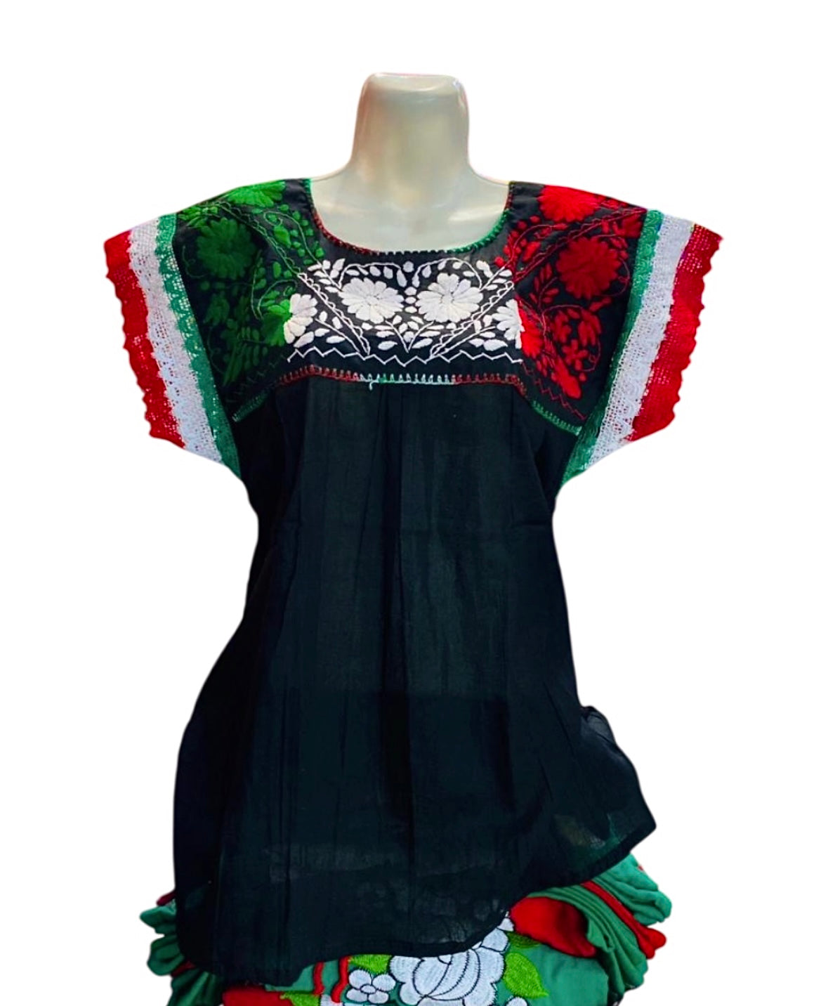 Blusa Tricolor Manta