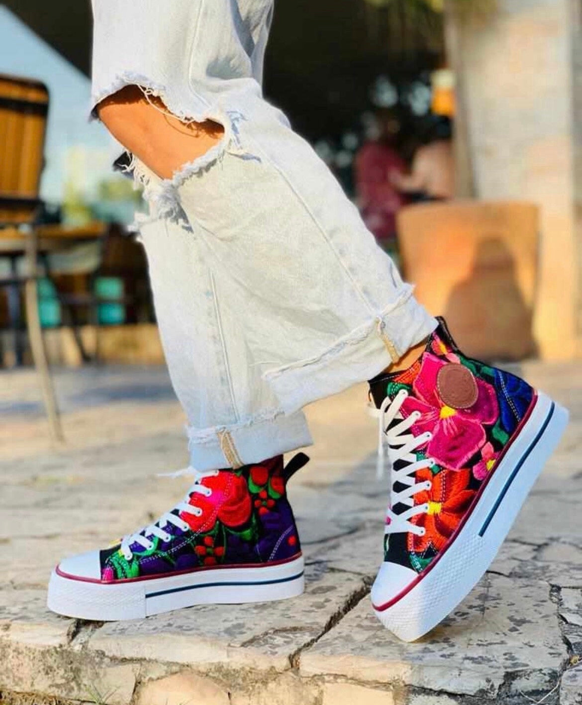 Tenis Bota Converse telar
