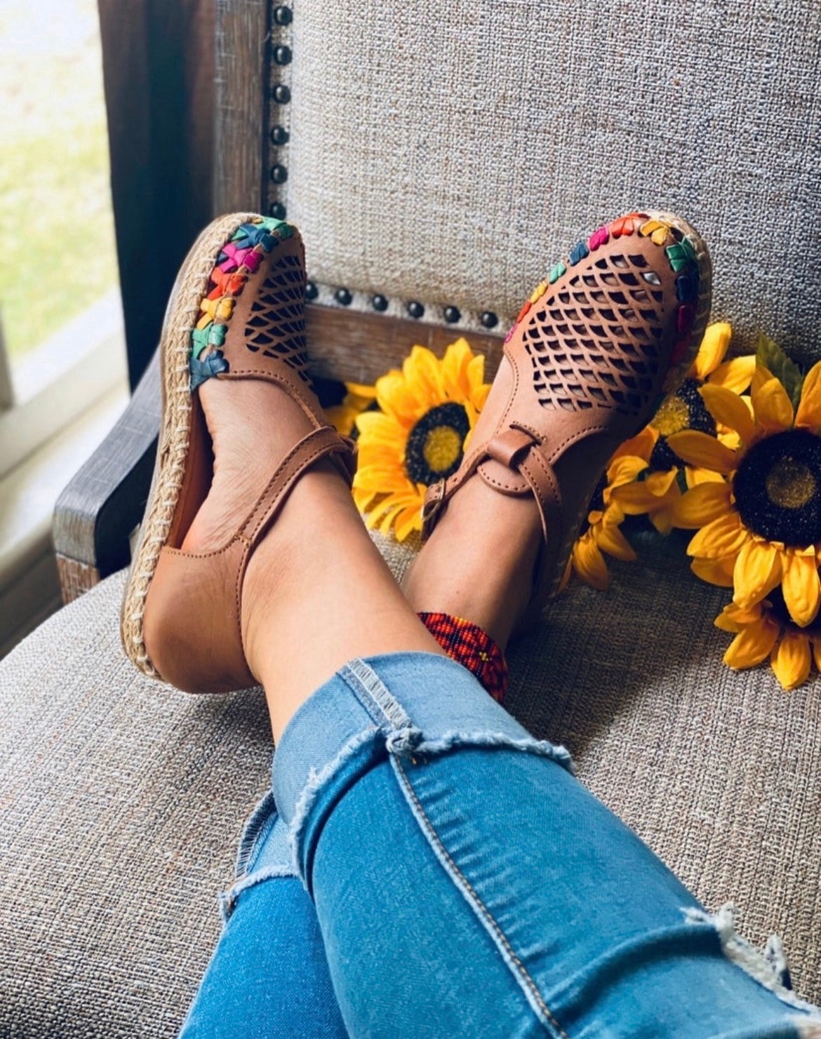 Huaraches Láser multicolor