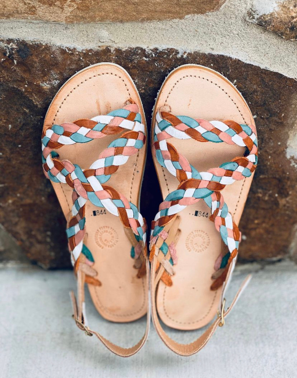 Sandalias Playa pastel