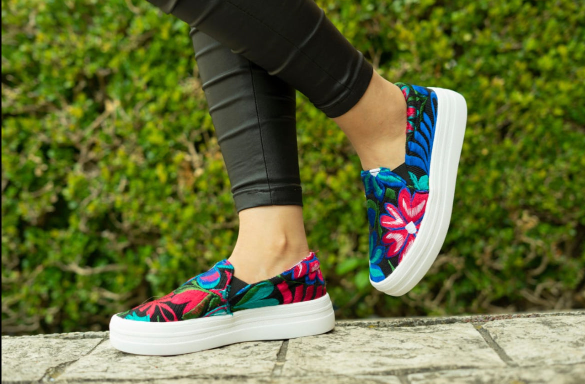 Tenis Relleno telar 2