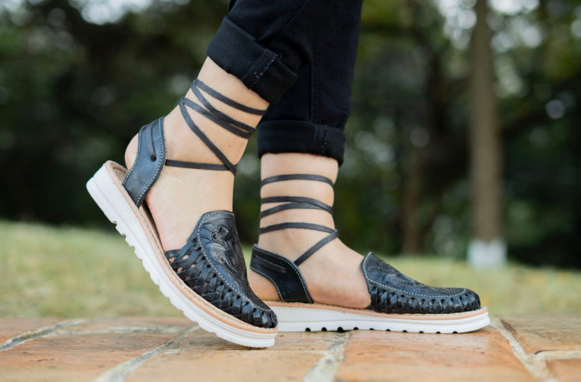Huaraches México Negro