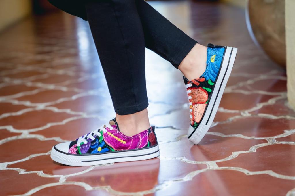 Tenis tipo converse Choclo
