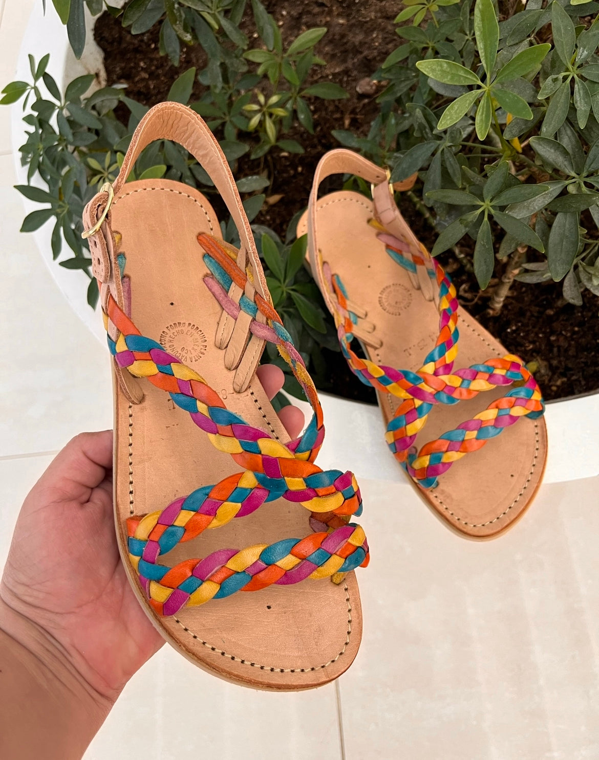 Sandalias Playa multicolor