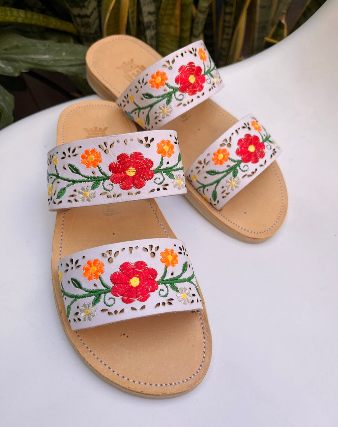 Sandalias Zara blanco