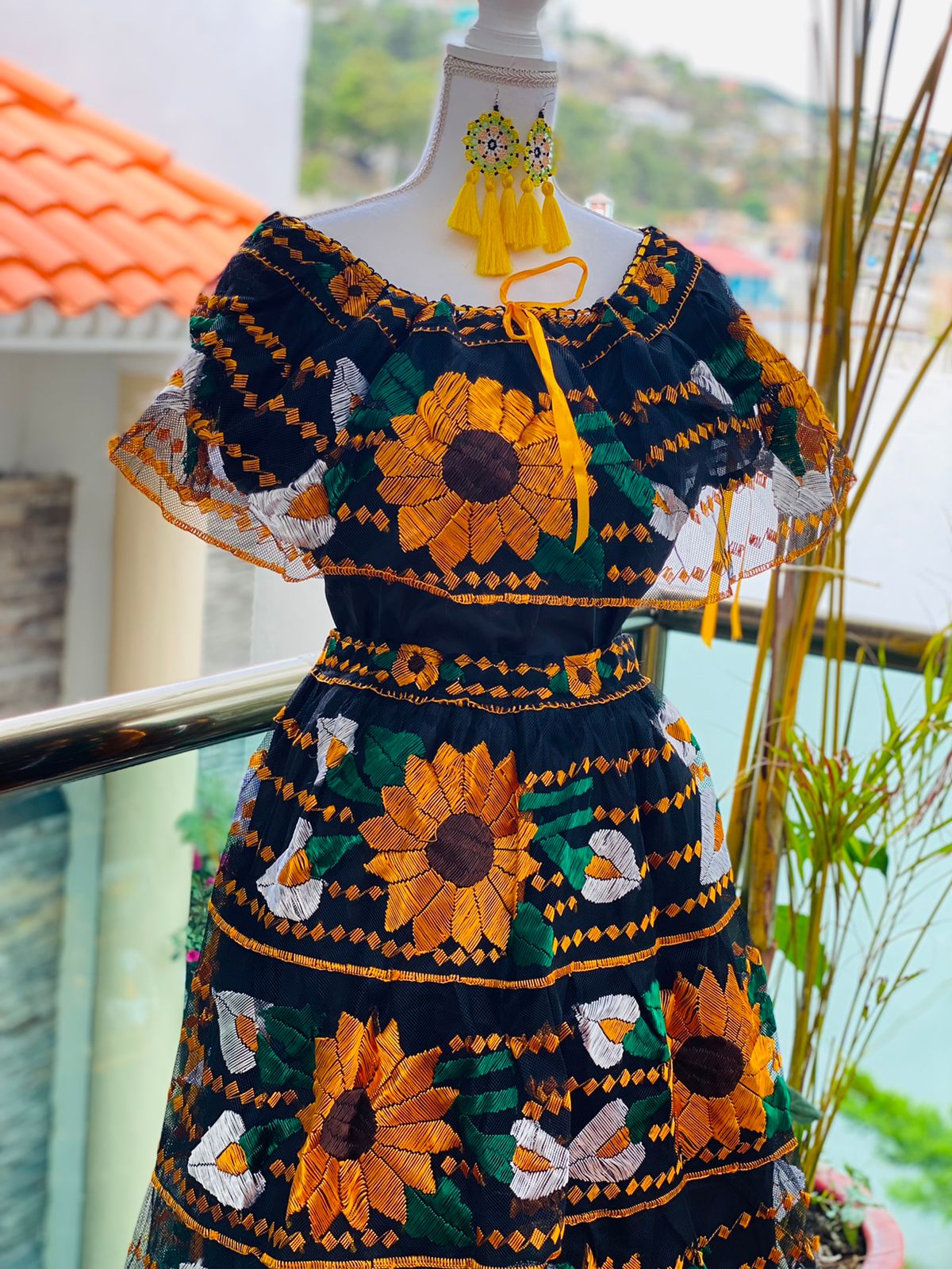Vestido Chiapaneca Girasol