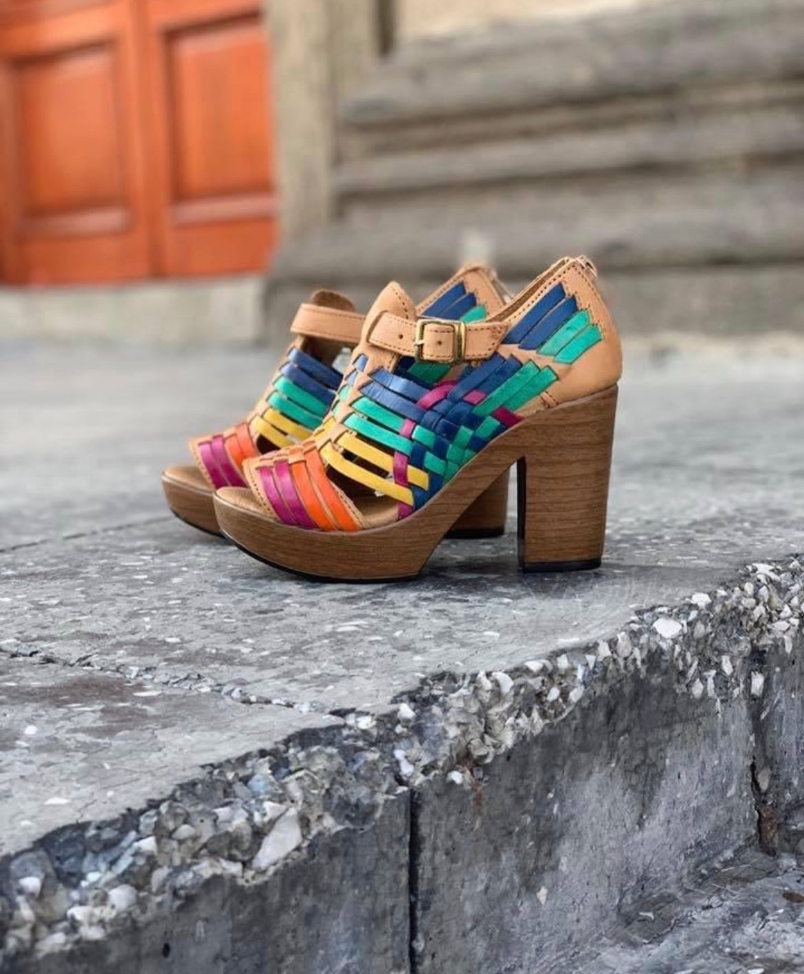 Plataformas Mary Multicolor