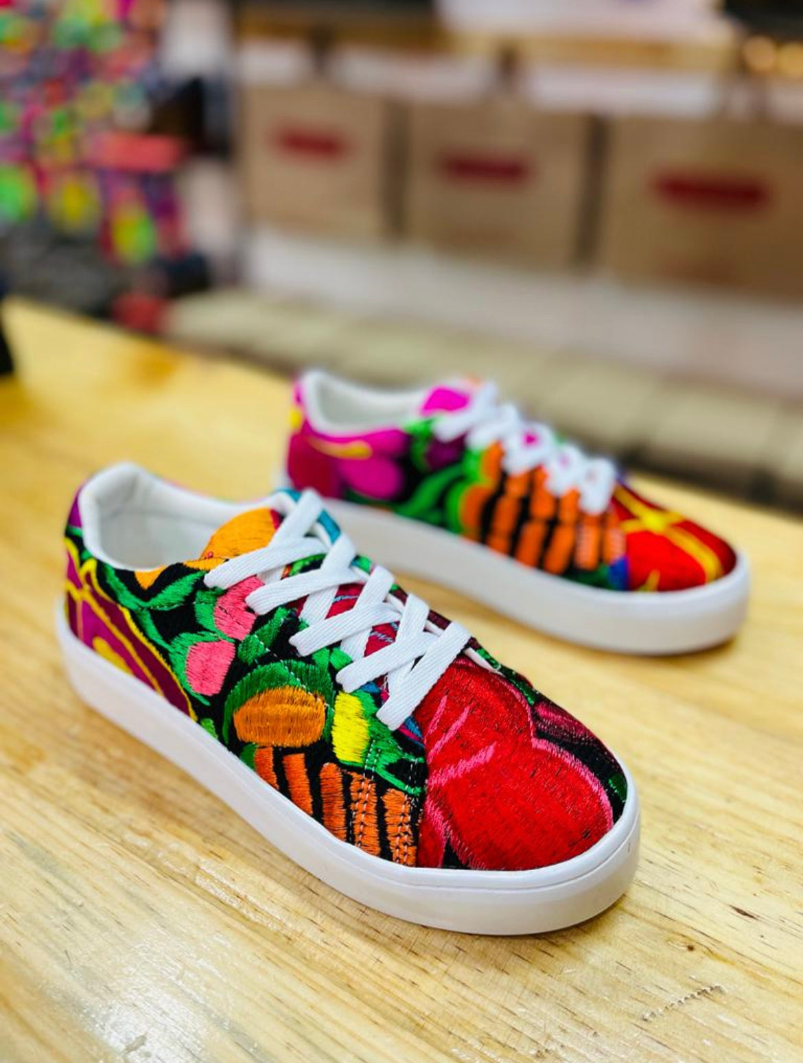 Tenis Relleno telar