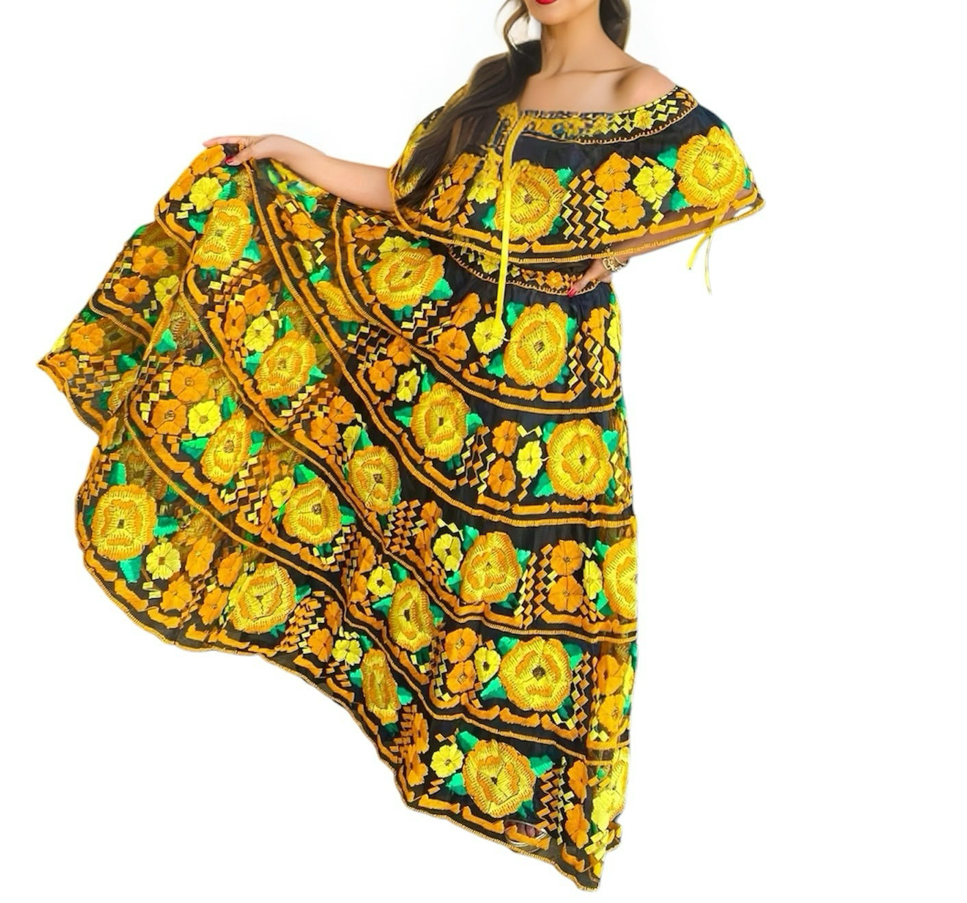 Vestido Chiapaneca Colores