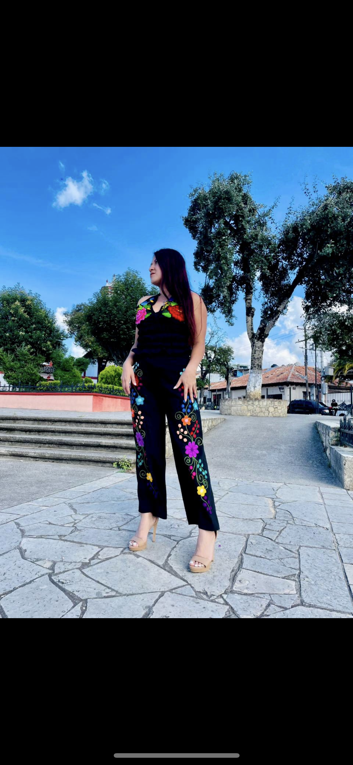 Pantalon envolvente