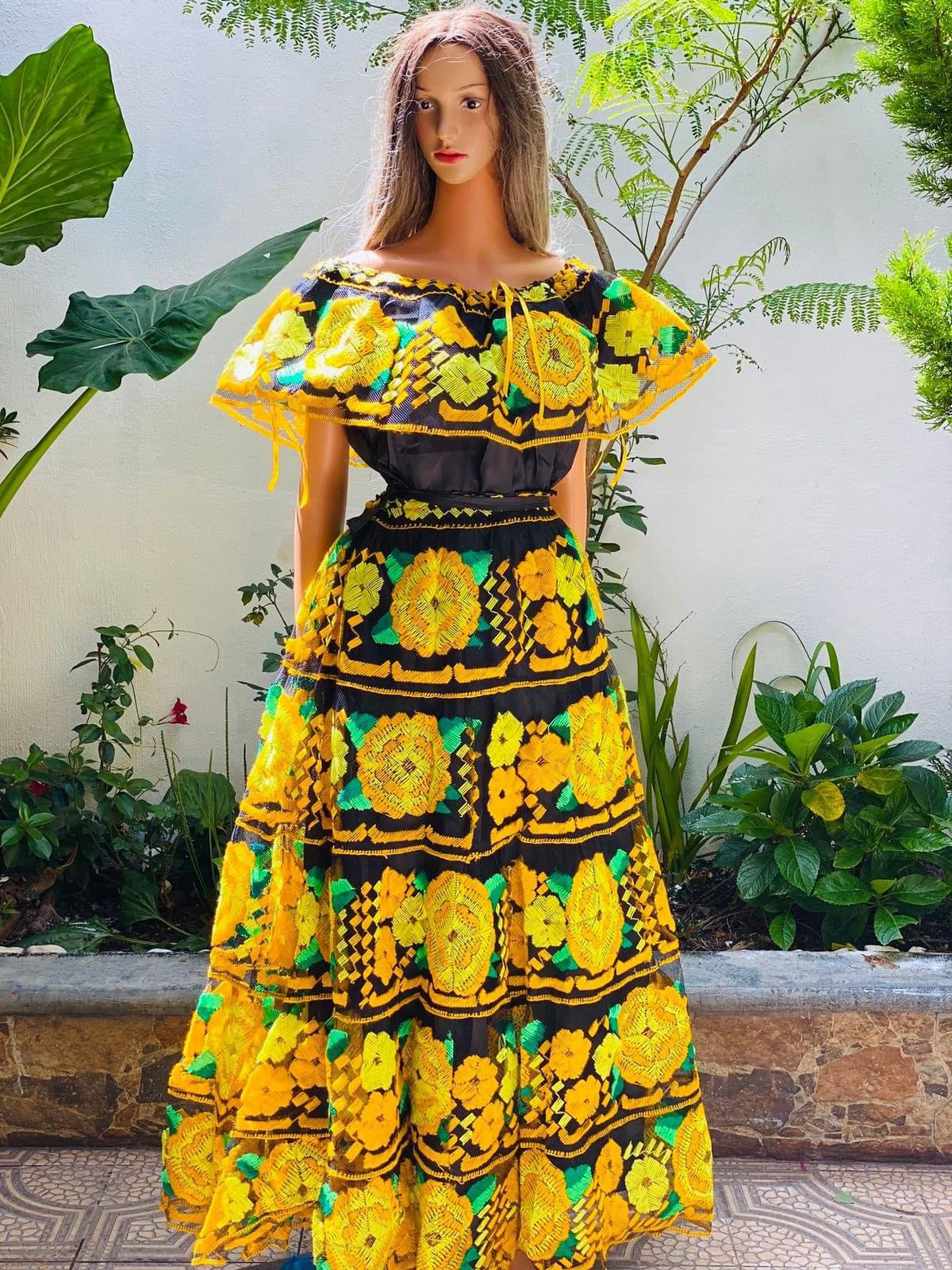 Vestido Chiapaneca Colores
