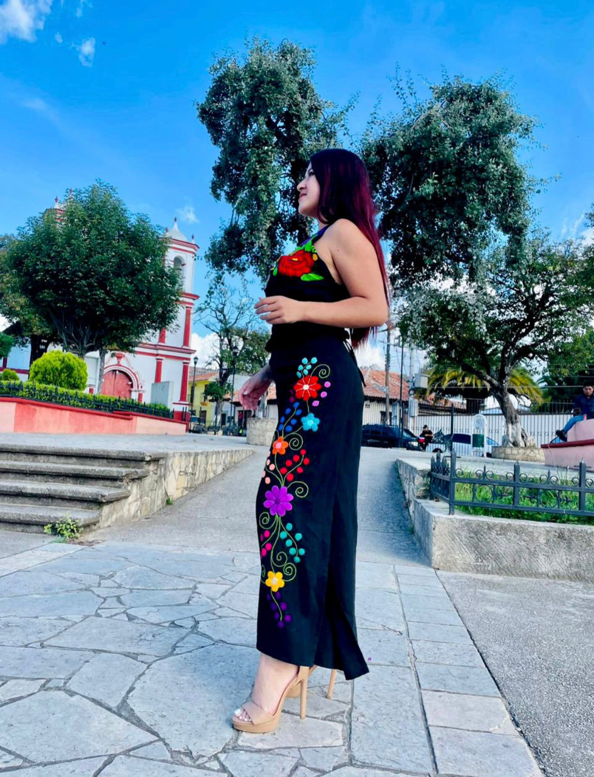 Pantalon envolvente