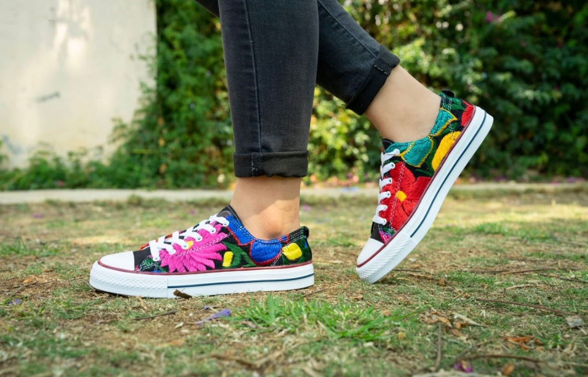 Tenis tipo converse Choclo