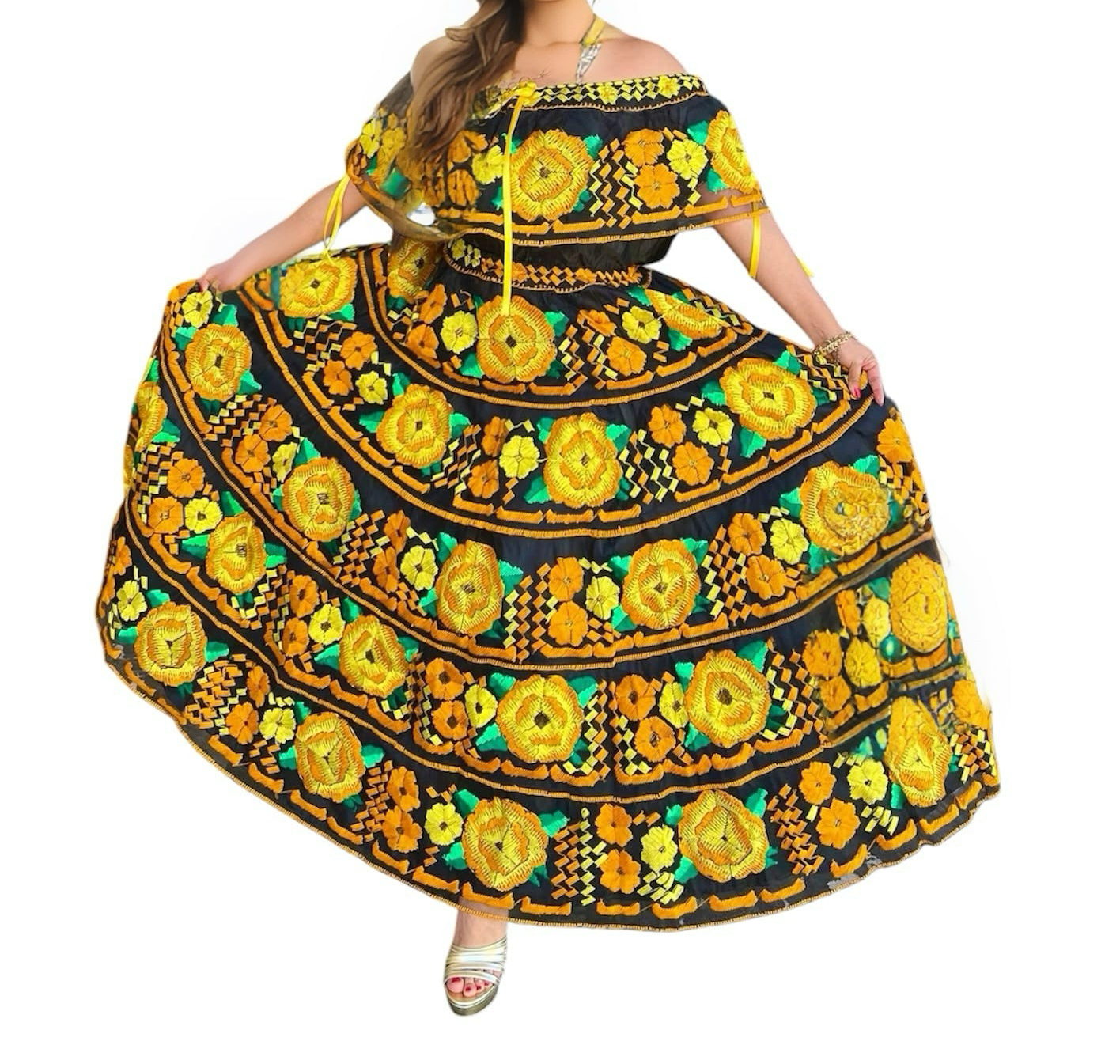 Vestido Chiapaneca Colores