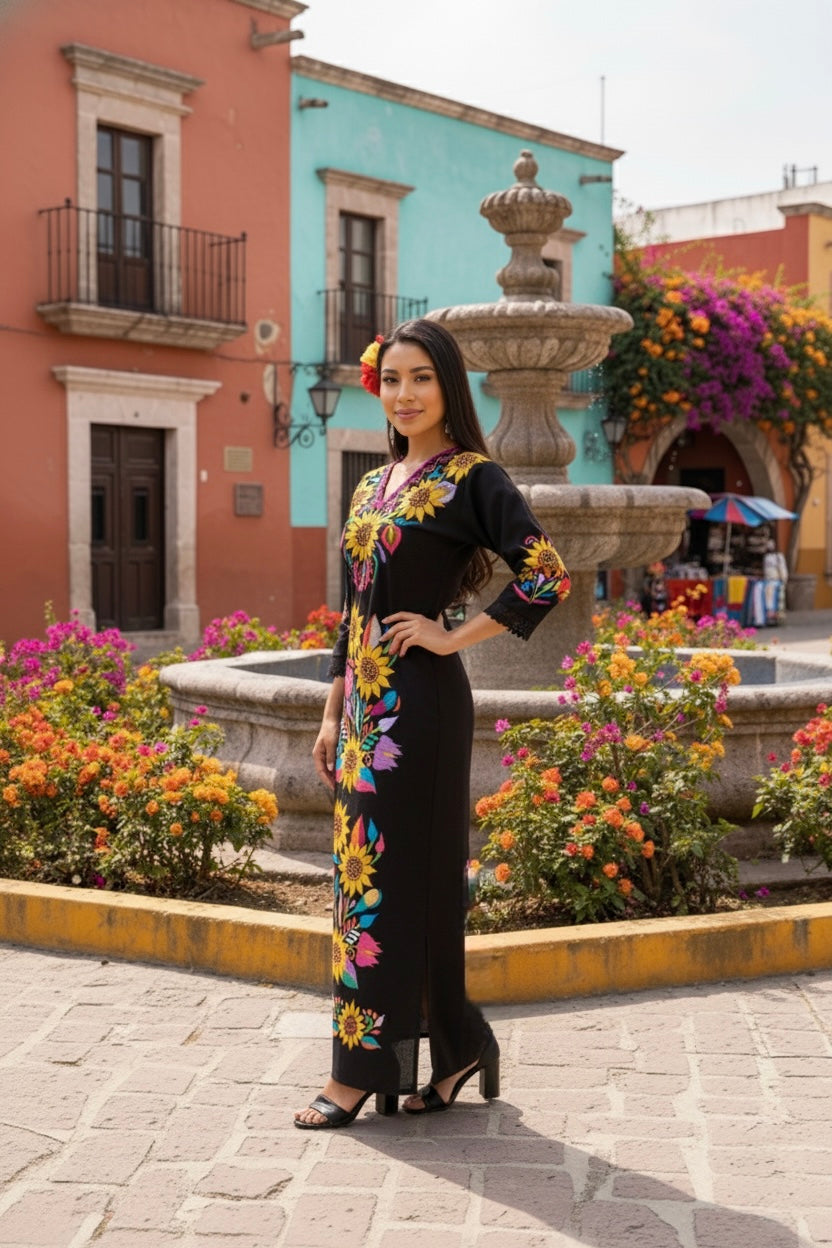 Vestido Maxi Girasol