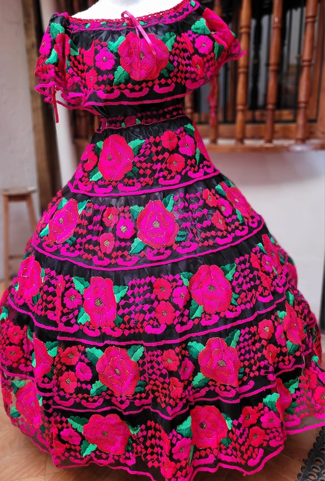 Vestido Chiapaneca Colores