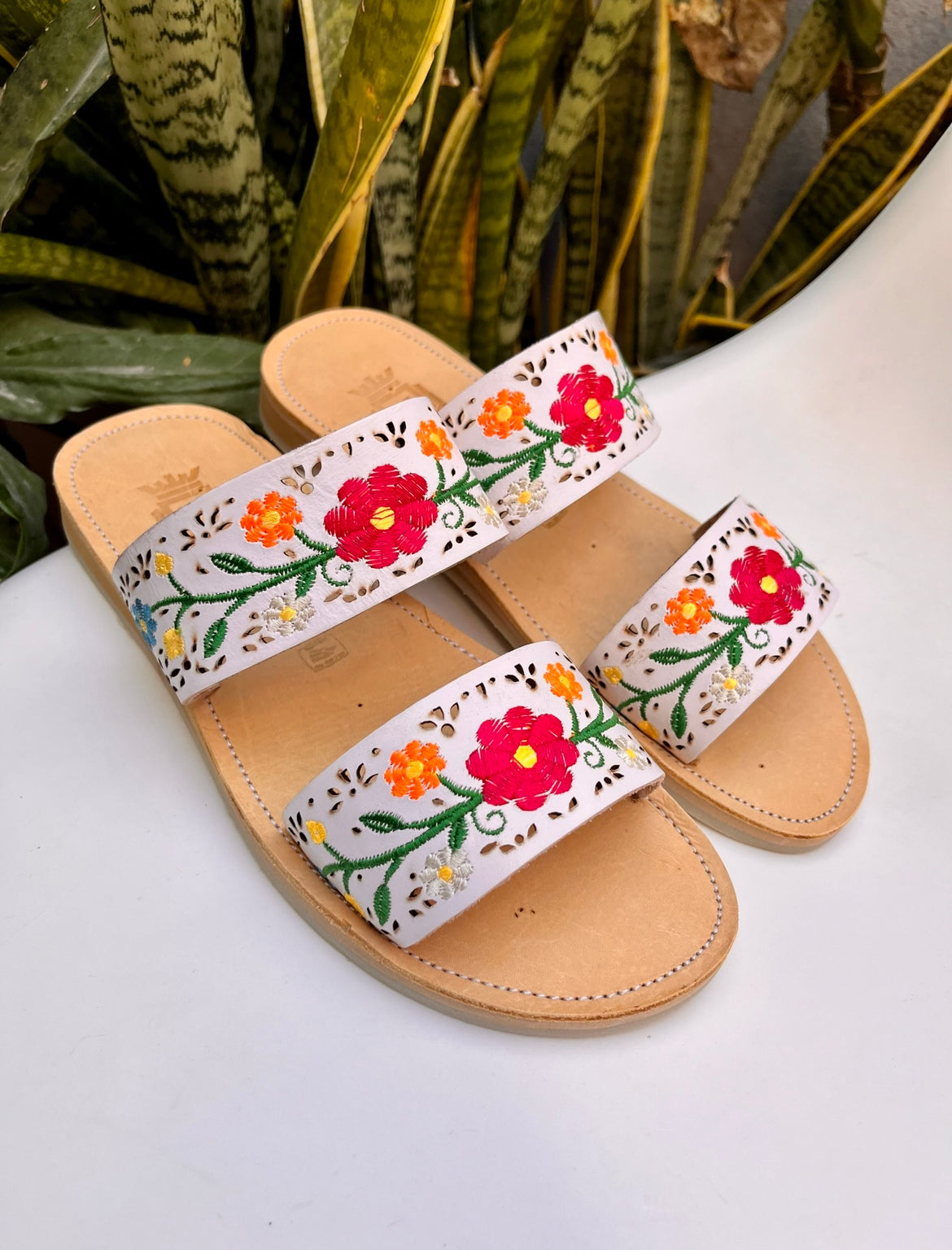 Sandalias Zara blanco