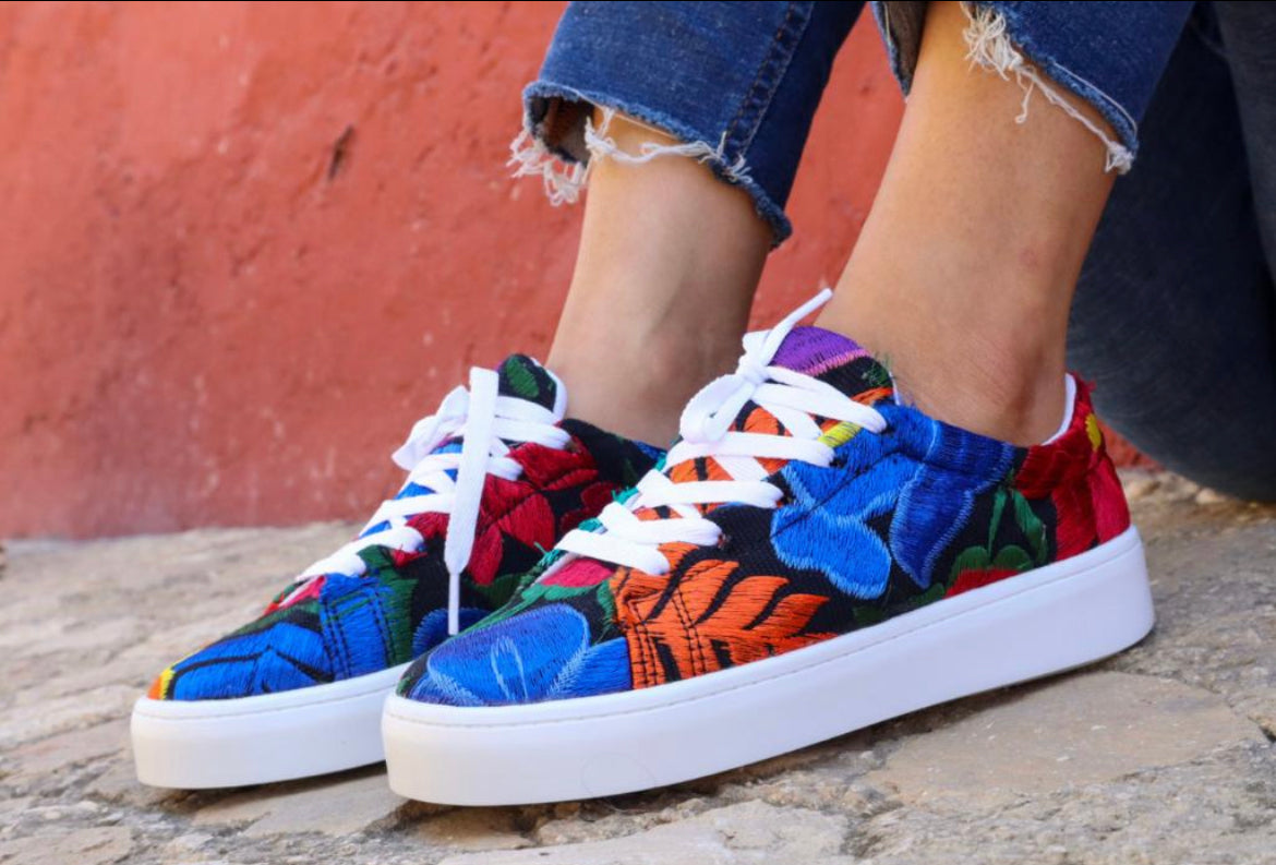 Tenis artesanales