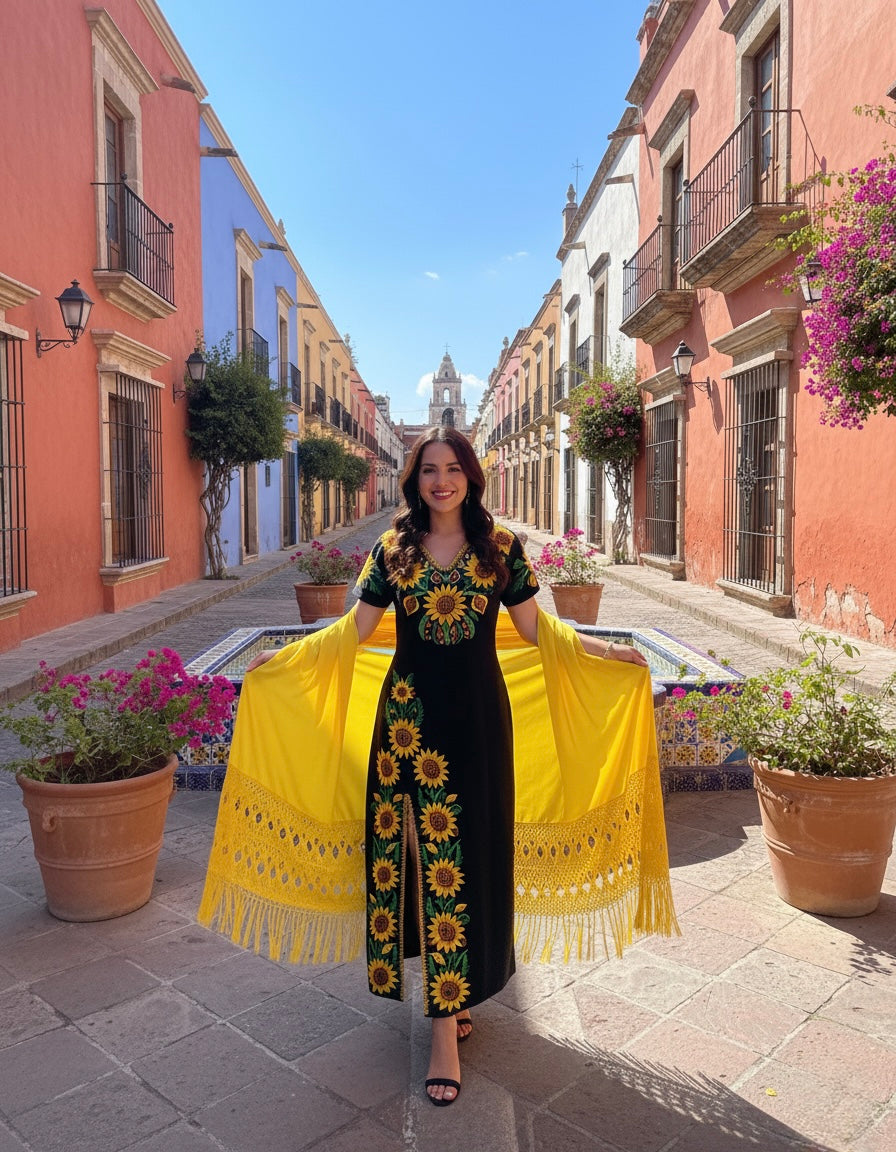 Vestido Catalina Girasol