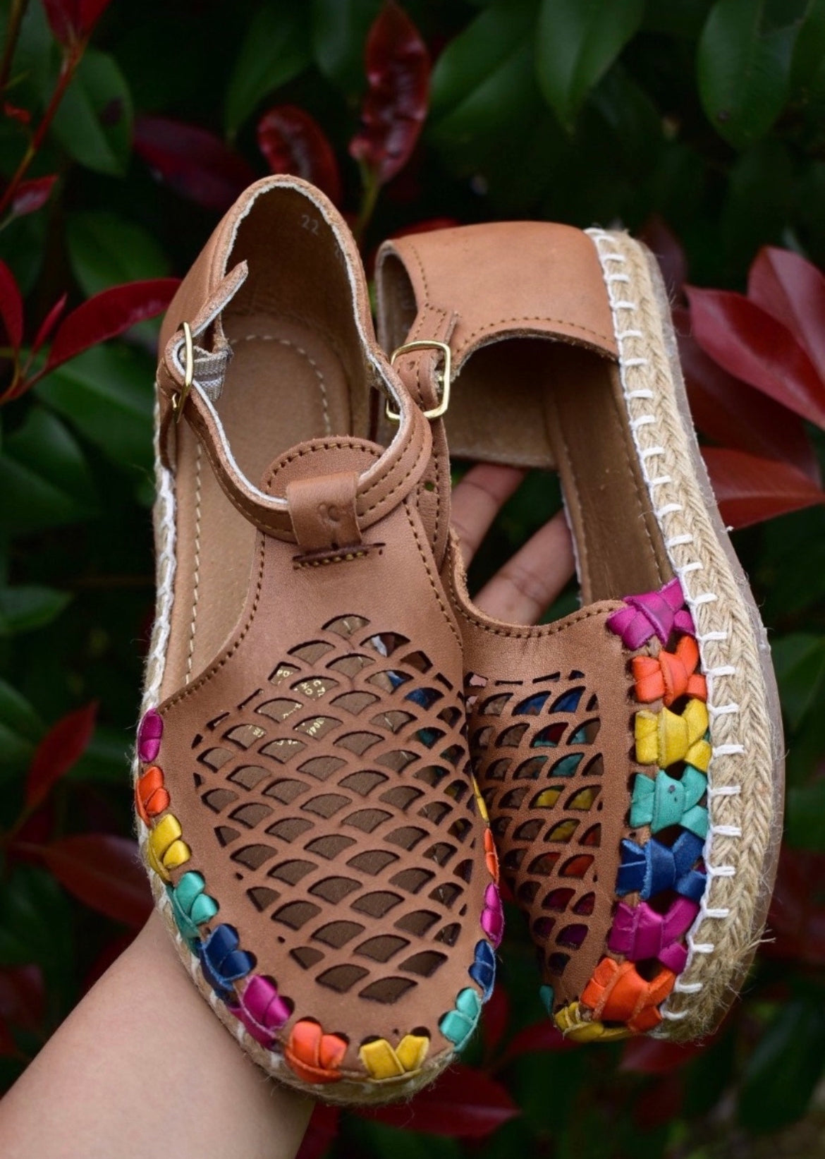 Huaraches Láser multicolor