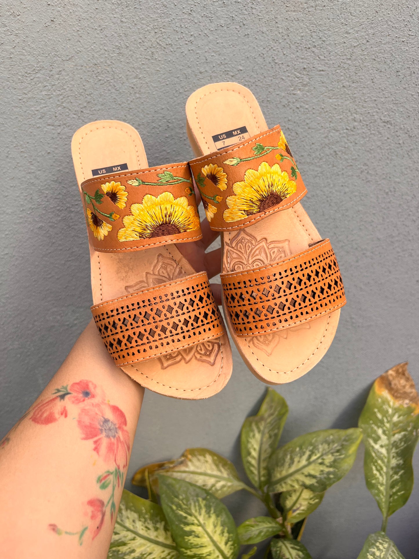 Huaraches Girasol