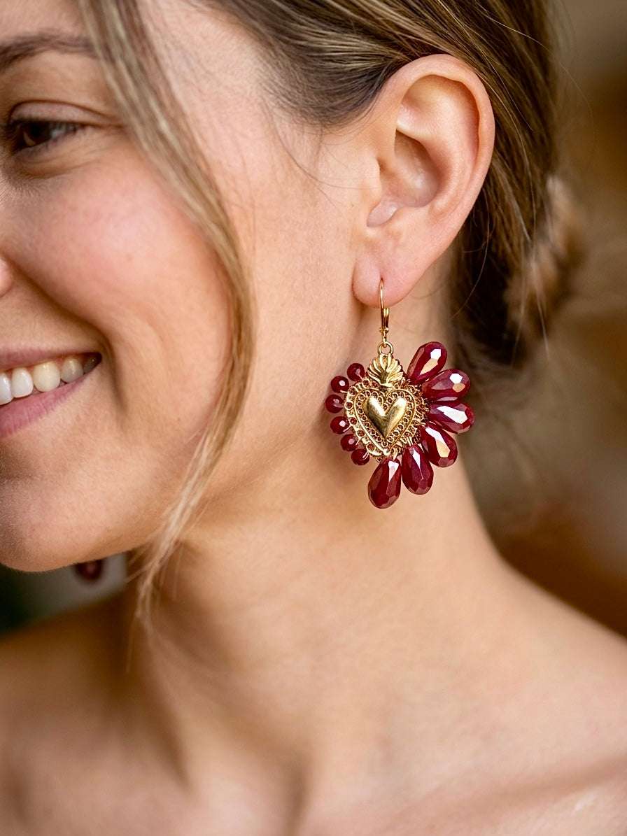 Aretes Sagrado Cristal