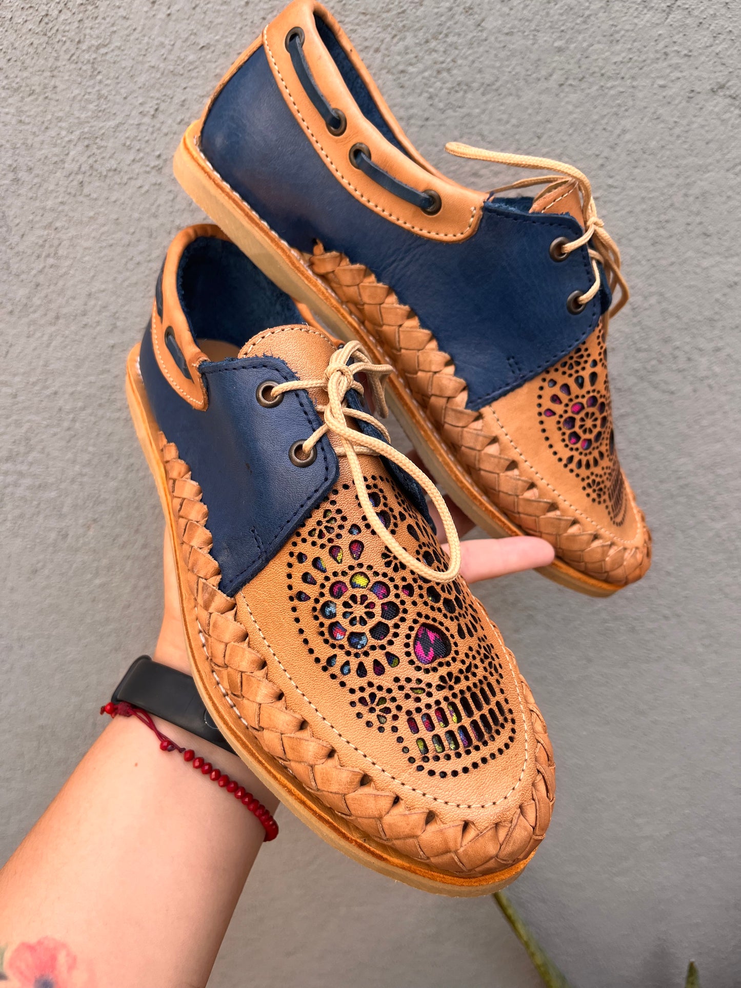 Huarache Calavera de azúcar