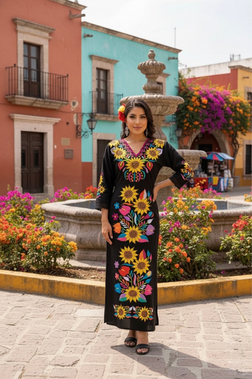 Vestido Maxi Girasol