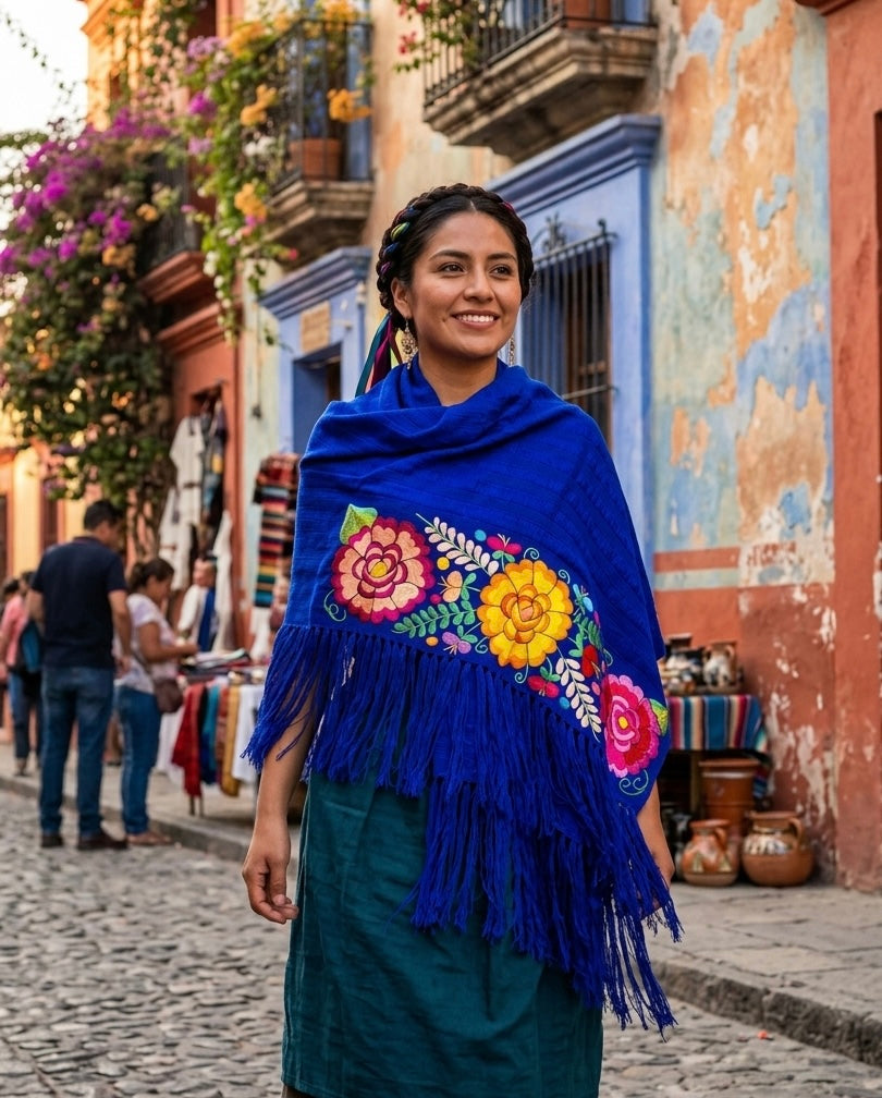 Rebozos mexicanos