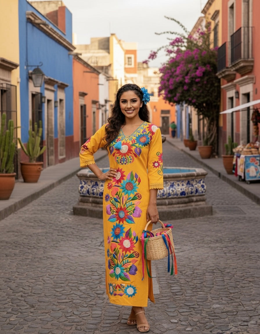Vestido Maxi Girasol