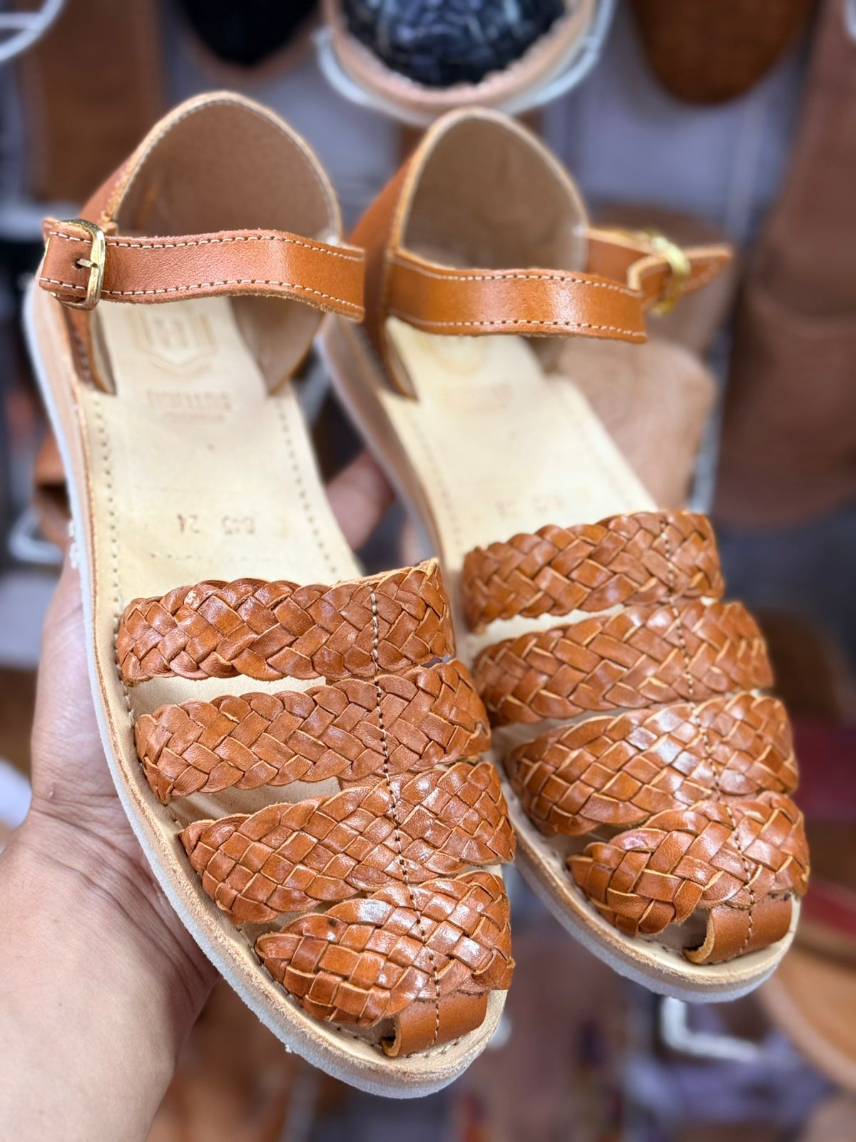 Huaraches trenzados
