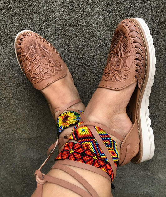 Huaraches México Tan2