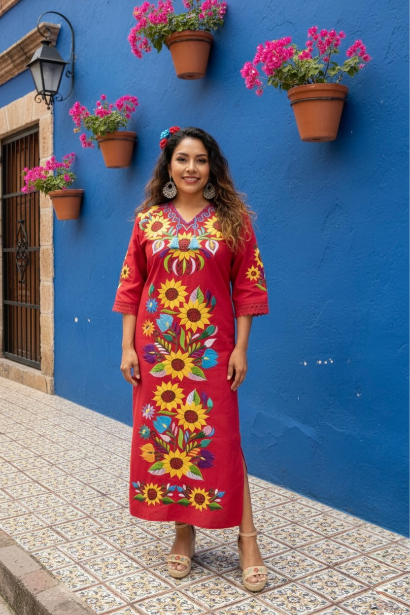 Vestido Maxi Girasol