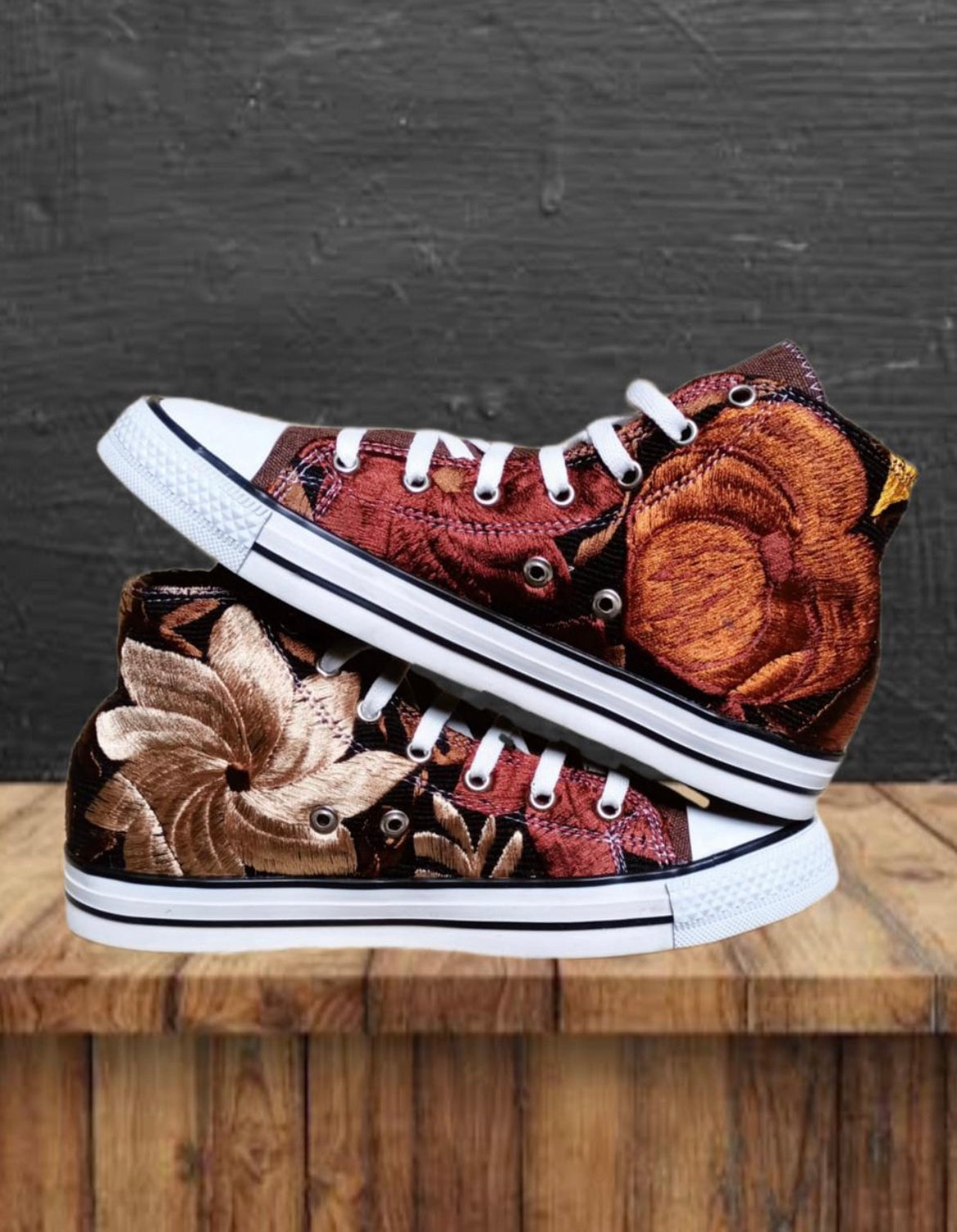 Tenis bota Converse telar Cafe