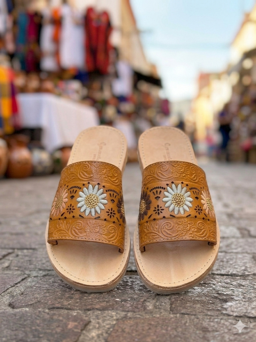 Sandalias Flor