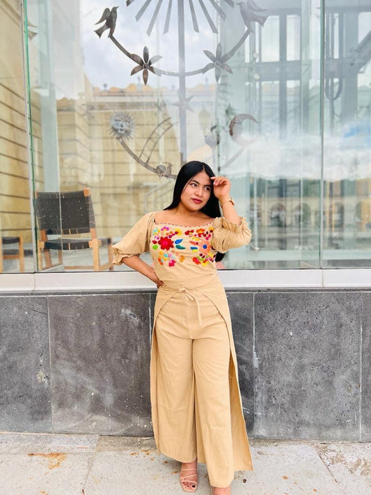 Set Pantalón y Blusa 3/4