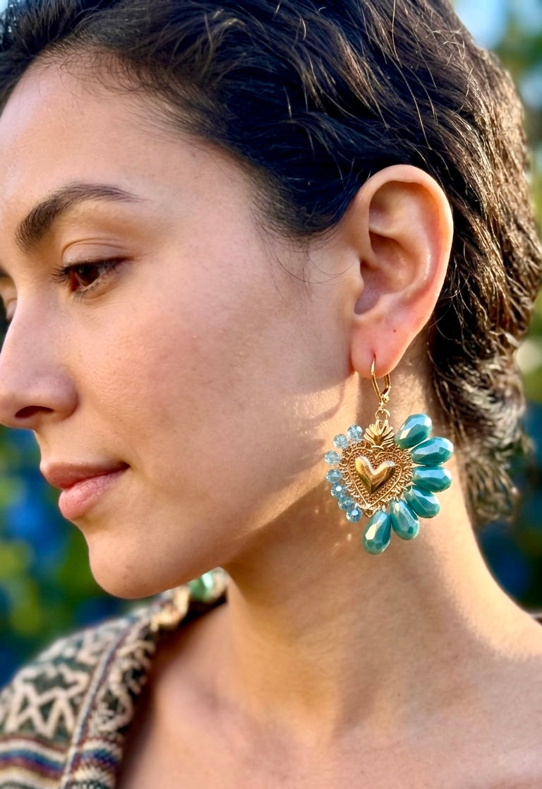 Aretes Sagrado Cristal
