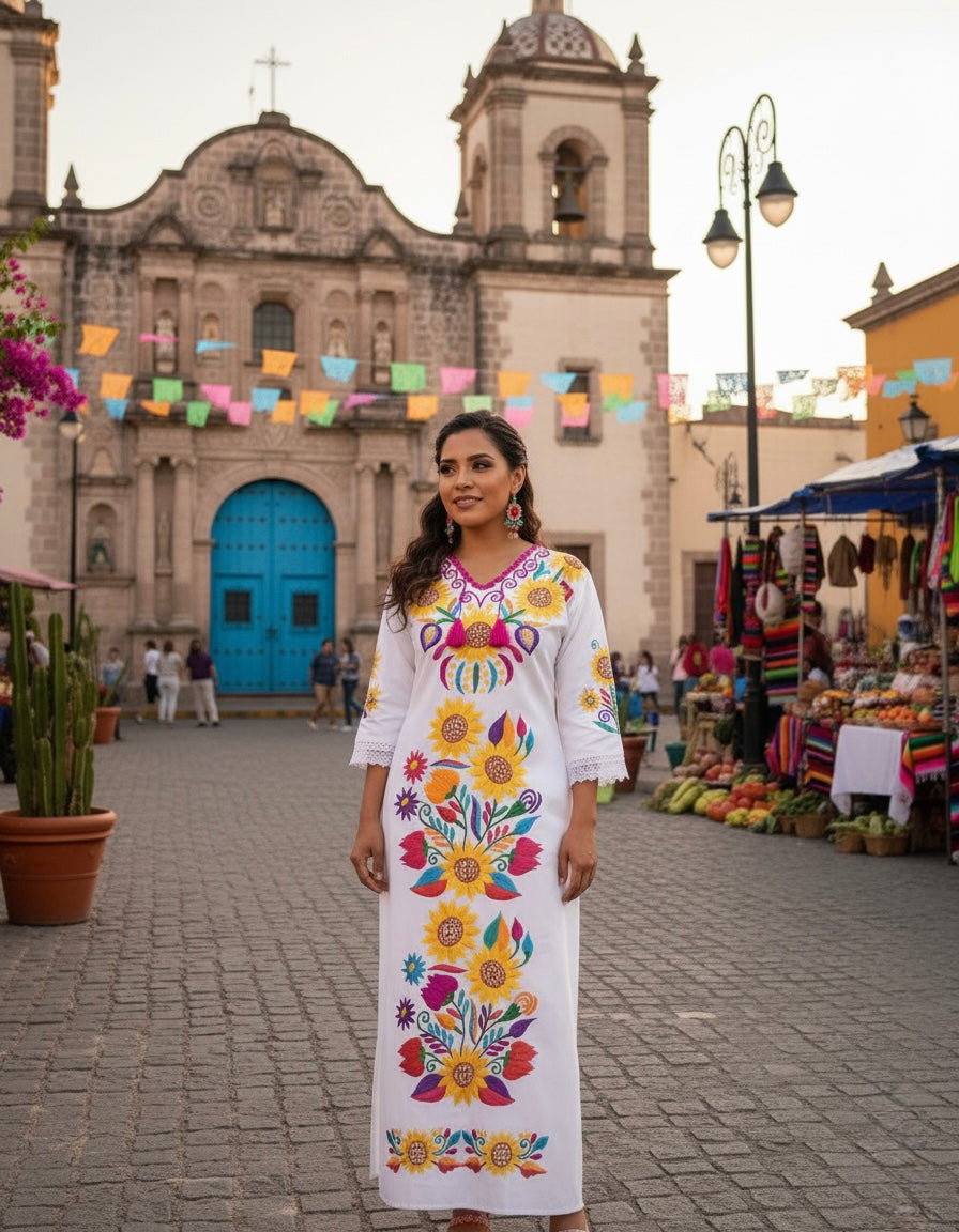 Vestido Maxi Girasol