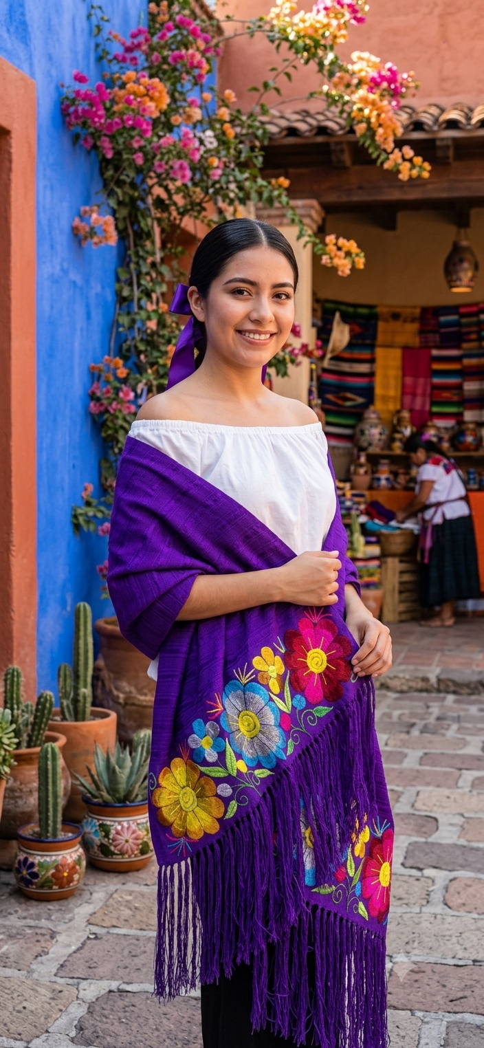 Rebozos mexicanos