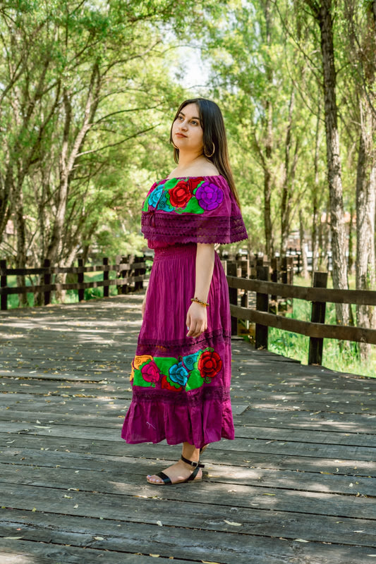 Vestido Floral Campesina