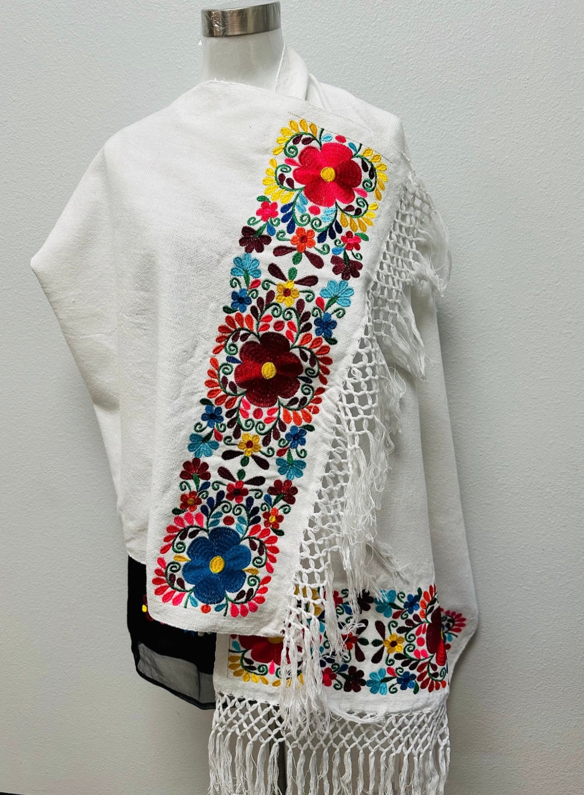 Rebozo Floral fino